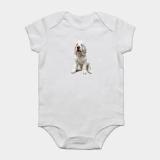 Clumber Spaniel Love that face! Baby Bodysuit